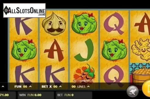 Reel screen. Super Dumpling from JDB168