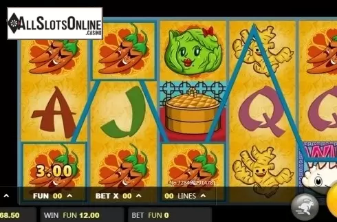 Wild Win screen. Super Dumpling from JDB168