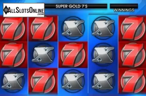 Game Workflow screen . Super Gold Sevens from CR Games