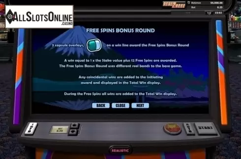 Paytable 3. Super Graphics Super Lucky from Realistic