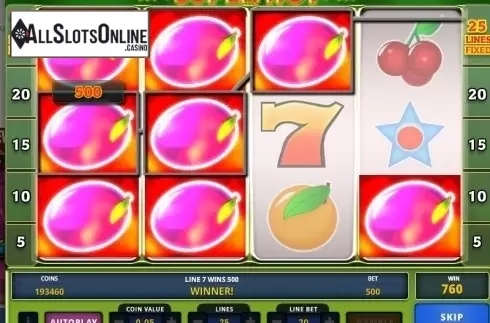 Screen 1. Super Hot (Zeus) from Zeus Play