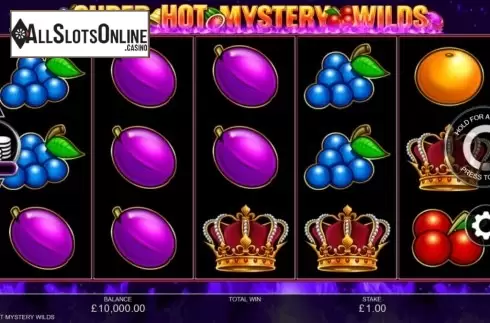 Reel Screen. Super Hot Mystery Wilds from Inspired Gaming