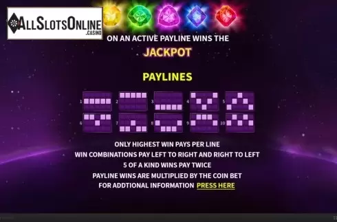 Paylines. Super Lion from Skywind Group