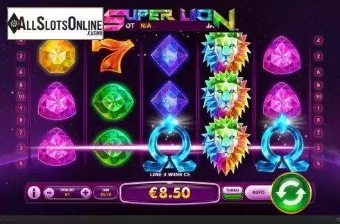 Win Screen 4. Super Lion from Skywind Group