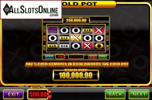 Screen5. Super Spins Bar X Gold from Blueprint