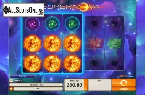 Reels. Supernova from Quickspin