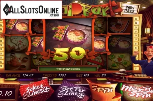 Win. Sushi Bar from Betsoft