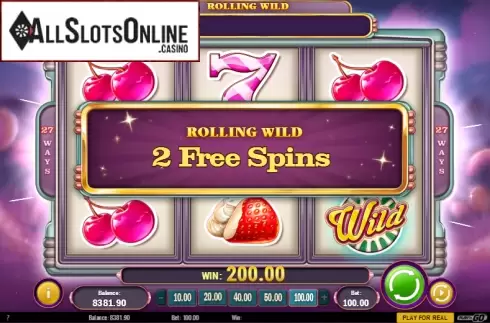 Screen 7. Sweet 27 from Play'n Go