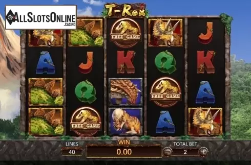 Start screen 2. T-Rex (Dragoon Soft) from Dragoon Soft