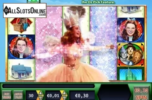 Feature screen 3. The Wizard of Oz (WMS) from WMS