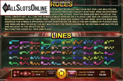 Paylines. Tai Shang Lao Jun from EAgaming