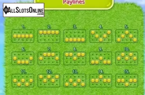 Paytable 2. Tailgating from Booming Games