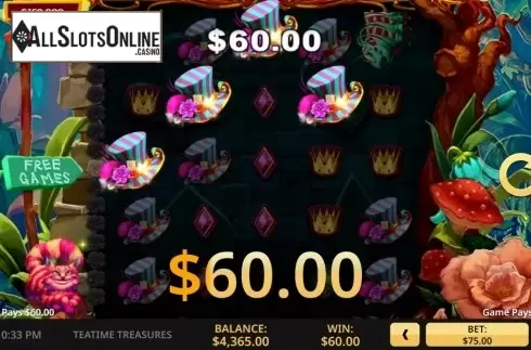 Win Screen 2. Teatime Treasures from High 5 Games