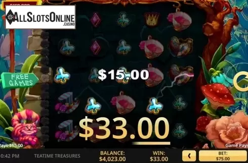 Win Screen 4. Teatime Treasures from High 5 Games