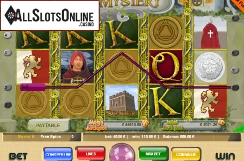 Screen3. Templar Mistery (9) from Portomaso Gaming