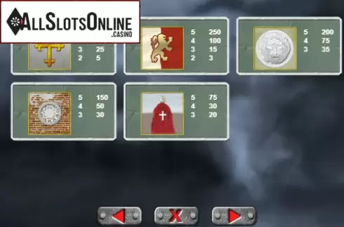 Screen7. Templar Mistery (9) from Portomaso Gaming