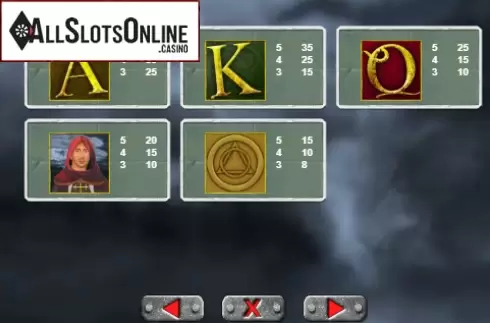 Screen8. Templar Mistery (9) from Portomaso Gaming
