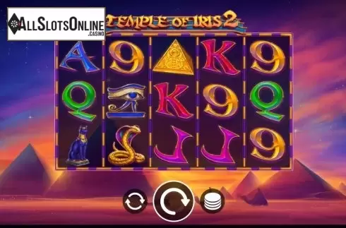 Reel screen. Temple of Iris 2 from Eyecon