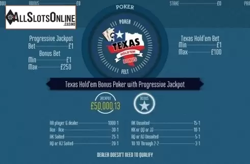 Texas Hold'em Bonus (Felt Gaming)