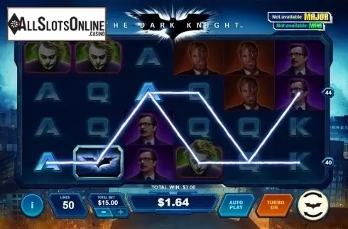 Game workflow . The Dark Knight (Playtech) from Playtech