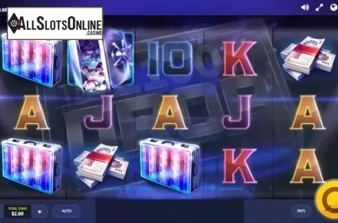 Game Workflow screen . The 100K Drop from Red Tiger
