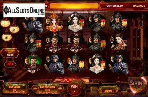 Reels screen. The Advisors Alliance from Triple Profits Games