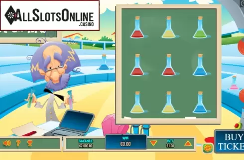 Game Screen 1. The Alchemist Scratch from Pariplay