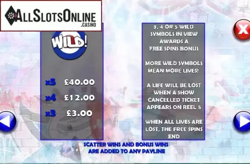 Screen6. The Buzz Slots from Games Warehouse