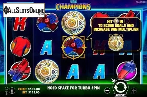 Main game. The Champions from Pragmatic Play