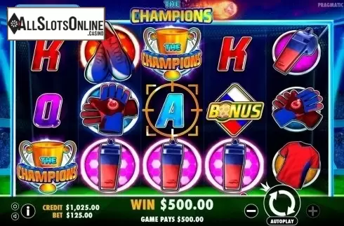 Win 2. The Champions from Pragmatic Play