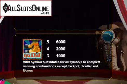 Screen5. The Circus from Portomaso Gaming