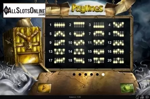 Paylines. The Creeps from Espresso Games