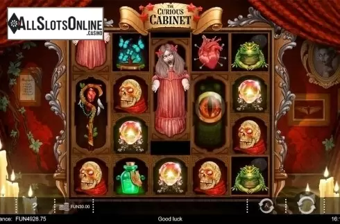 Expanding symbol screen. The Curious Cabinet from IronDog