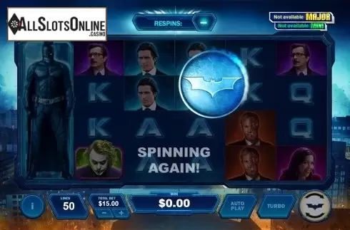 Game workflow 5. The Dark Knight (Playtech) from Playtech