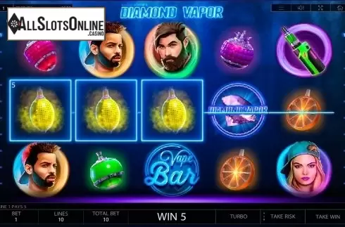 Screen8. The Diamond Vapor from Endorphina