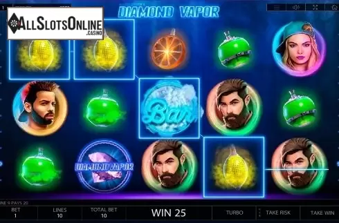 Screen9. The Diamond Vapor from Endorphina