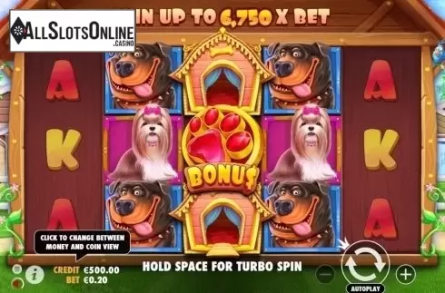 Reel Screen. The Dog House from Pragmatic Play