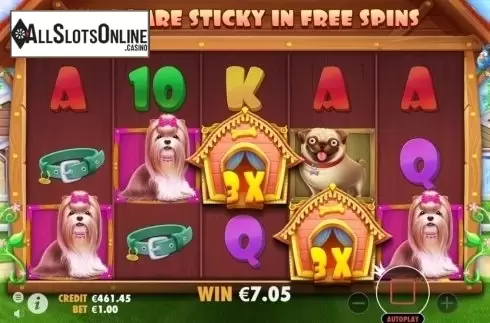 Win Screen. The Dog House from Pragmatic Play
