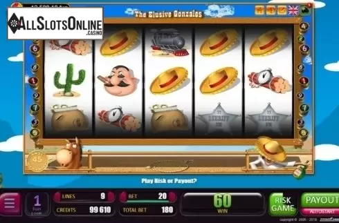 Win Screen. The Elusive Gonzales from Belatra Games