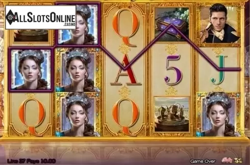 Win Screen. The Empress Josephine from High 5 Games