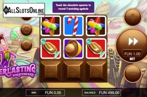 Game Screen 2. The Everlasting Scratchcard from Probability Jones