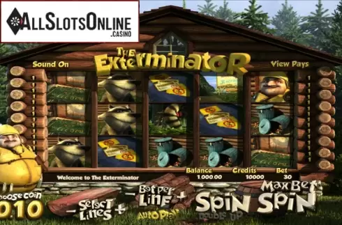 Reels. The Exterminator from Betsoft