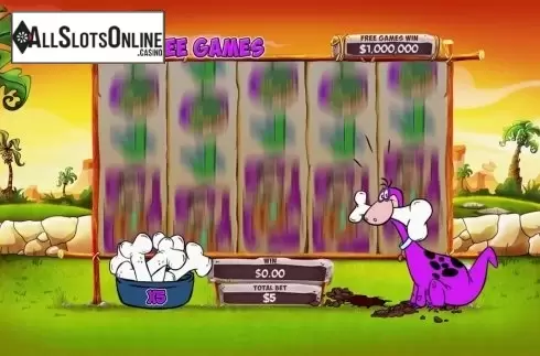 Screen5. The Flintstones from Playtech
