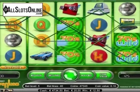 Screen3. The Funky Seventies from NetEnt