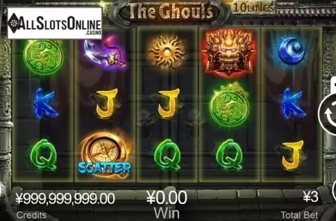 Reel Screen. The Ghouls (CQ9Gaming) from CQ9Gaming