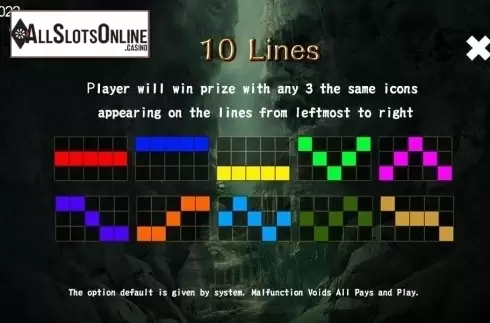 Lines. The Ghouls (CQ9Gaming) from CQ9Gaming