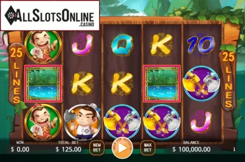 Reel Screen. The Golden Ax from KA Gaming