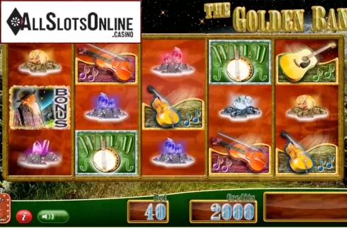 Reel Screen. The Golden Banjo from Bally