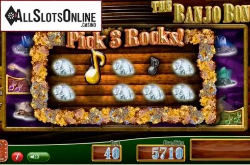 Bonus Game. The Golden Banjo from Bally