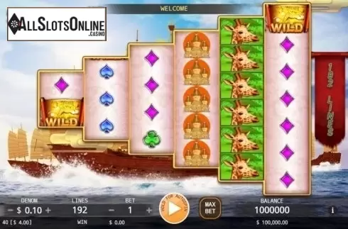 Reel Screen. The Great Voyages from KA Gaming